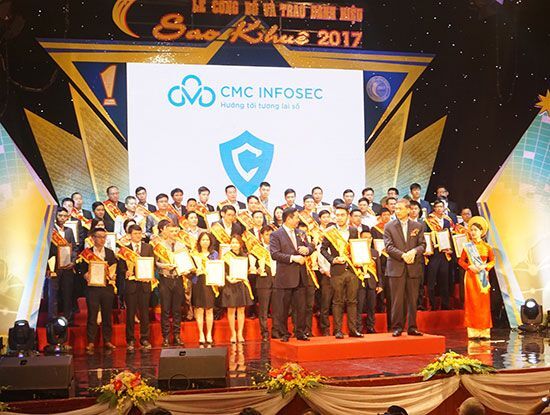 CMC lọt Top 10 sản phẩm xuất sắc nhất của danh hiệu Sao Khuê 2017