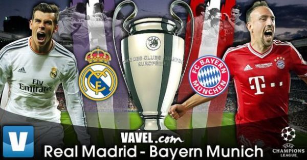 Trực tiếp Real vs Bayern (1h45 ngày 19/4)