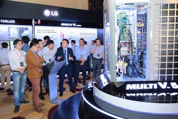 LG ra mắt sản phẩm điều hòa trung tâm Multi V 5 tại Việt Nam
