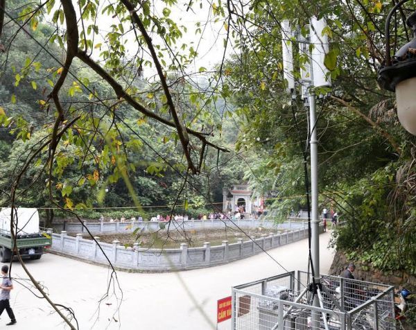 Viettel triển khai 4G và hệ thống wifi miễn phí phục vụ khách hàng dự lễ hội đền Hùng 2017