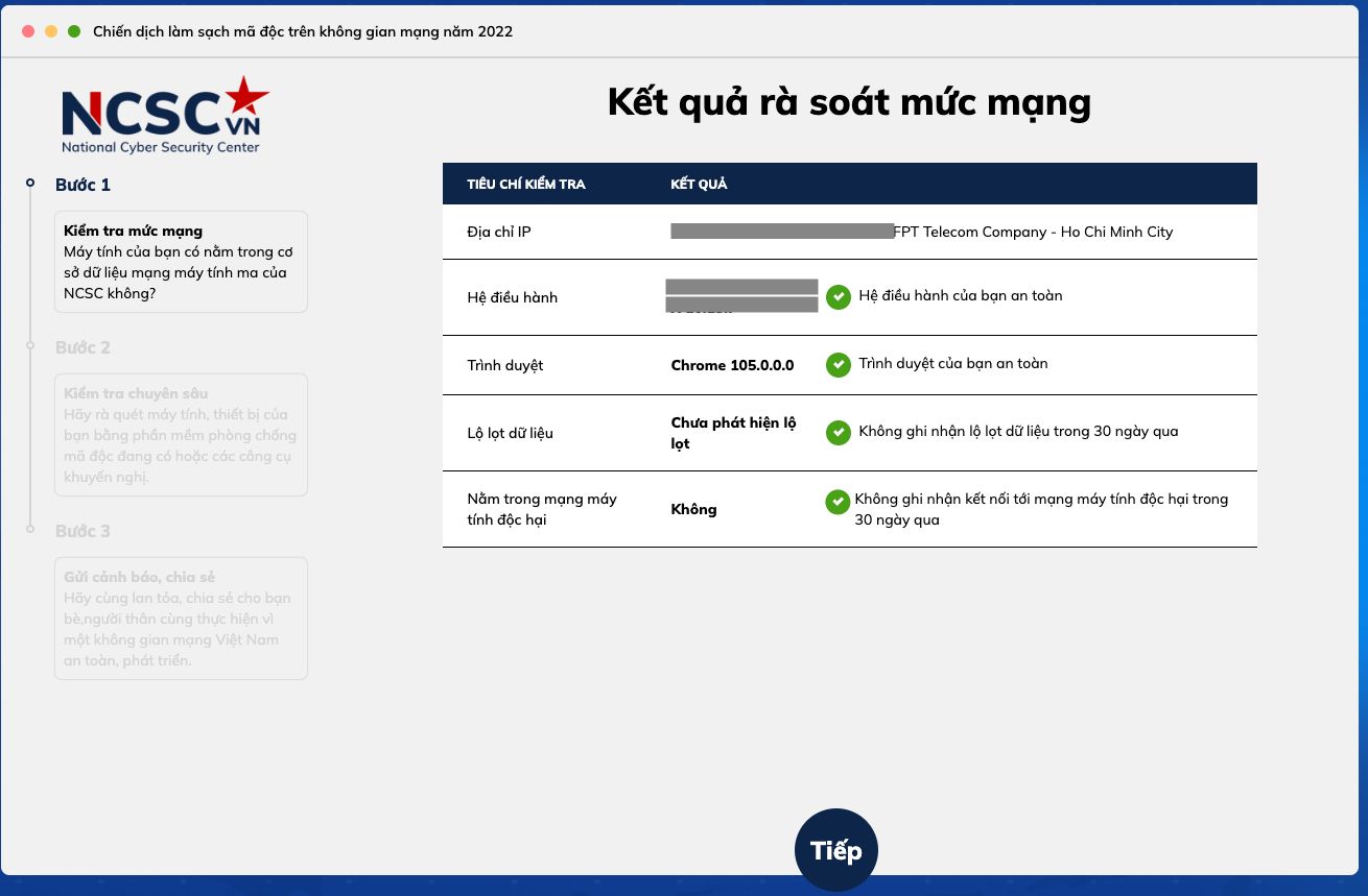 NCSC ra mắt công cụ giúp làm sạch mã độc trên không gian mạng