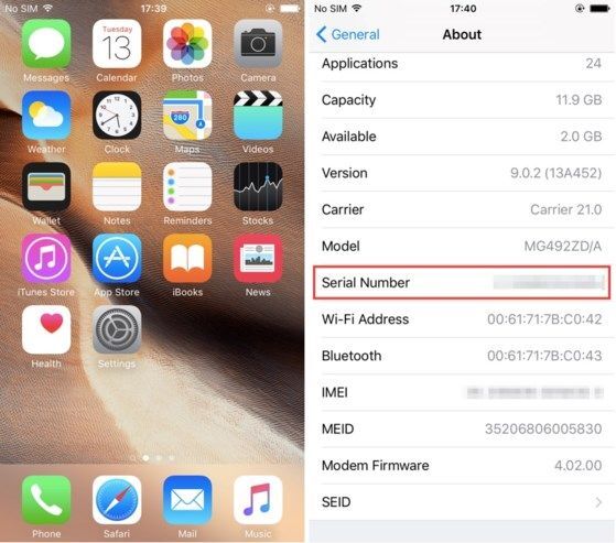 Người dùng nên cẩn trọng khi chia sẻ Serial Number, IMEI