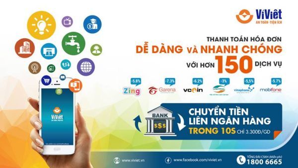 Ví Việt: Sản phẩm ngân hàng tiện dụng, an toàn và hiện đại