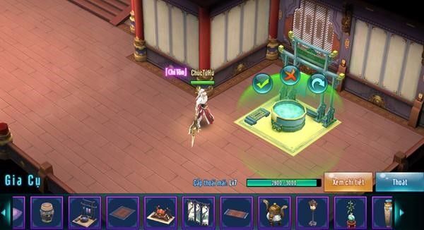 VLTK Mobile: Tính năng Gia Viên khiến game thủ xôn xao