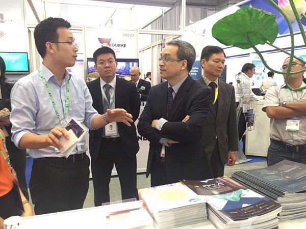 Thứ trưởng Phan Tâm, CommunicAsia2017, VietNam Pavilion,