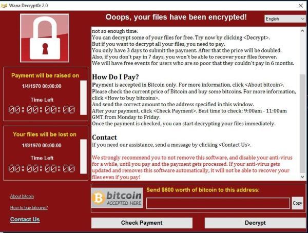 Mã độc tống tiền ransomware đã tăng gấp 8 lần trong năm 2016