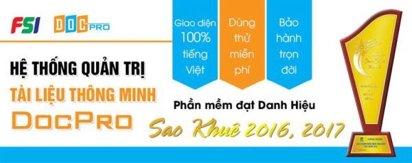 hành chính công, chính phủ điện tử, Sao Khuê, Danh hiệu Sao Khuê, cải cách hành chính, quản trị tài liệu, DocPro, Sao Khuê 2017, Cách mạng công nghiệp 4.0, FSI, 
