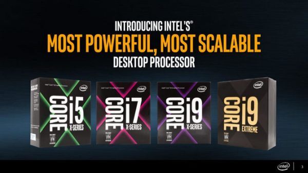 Intel công bố thời điểm phát hành mẫu chip Intel Core i9