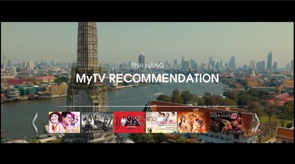 Truyền hình MyTV bổ sung thêm tính năng Recommendation