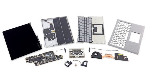 Khả năng sửa chữa Surface Laptop gần như là con số 0 theo đánh giá của iFixit