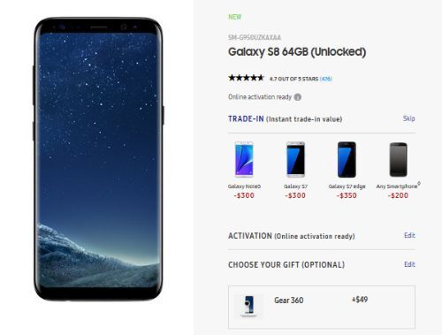 Bộ đôi Galaxy S8, S8+ giảm giá lên tới 7,9 triệu đồng tại thị trường Mỹ