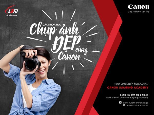 Học viện nhiếp ảnh Canon: Lan tỏa tình yêu nhiếp ảnh