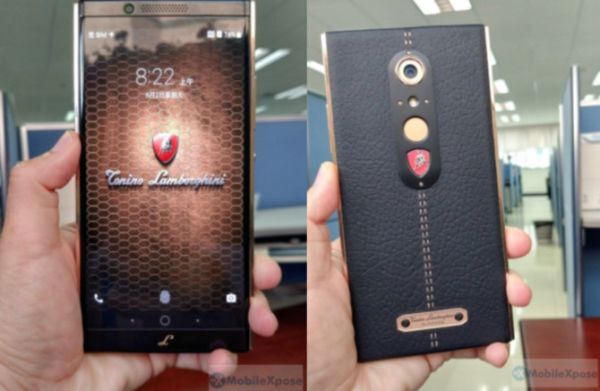 Lộ ảnh thực tế siêu phẩm ZTE Lamborghini Edition