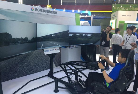 Huawei trình diễn lái xe từ xa dựa trên công nghệ 5G với China Mobile và SAIC Motor