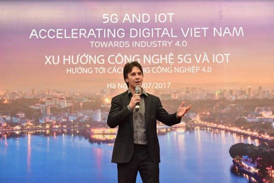 Ông Dennis Brunetti - Tổng GĐ Ericsson Việt Nam và Myanmar