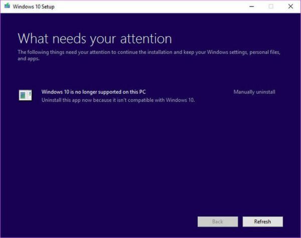 Một số dòng máy tính bị ngừng hỗ trợ Windows 10
