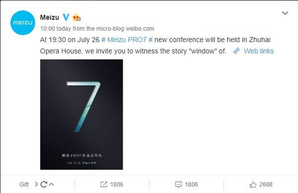 Meizu công bố ngày ra mắt Pro 7, giá từ 413 USD ảnh 2