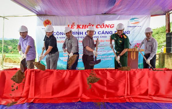 Viettel, trách nhiệm xã hội doanh nghiệp, Yên Bái, Xây cầu, cầu dân sinh, Nhịp cầu Yêu thương