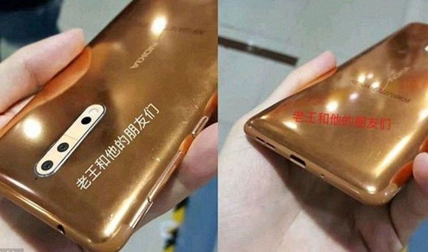 Xuất hiện Nokia 8 phiên bản vàng đồng