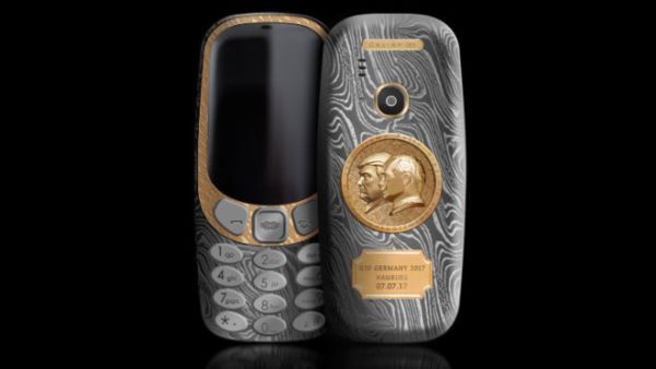 Caviar ra mắt phiên bản Nokia 3310 Putin - Trump, giá 2500 USD