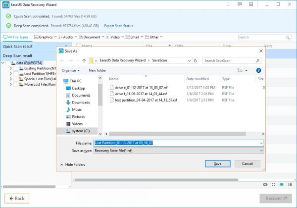 Phục hồi dữ liệu miễn phí với EaseUS Data Recovery