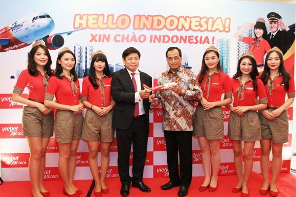  VietJet Air, Vietjet, Vietjet mở đường bay, Jakarta, 