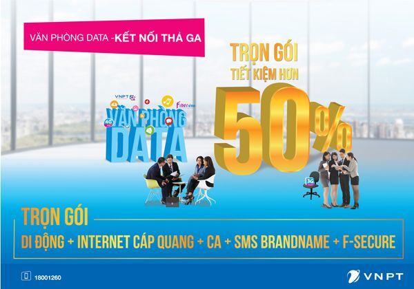 VNPT ra gói cước “Văn phòng Data” dành cho doanh nghiệp