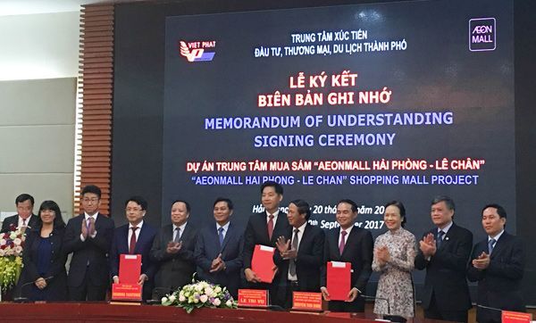 Hải Phòng, trung tâm thương mại, AEON MALL, AEON MALL Việt Nam,