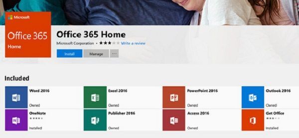 Office 365 cập bến Windows Store, người dùng có thể tải về