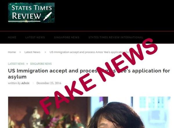 Singapore nghiên cứu thành lập ủy ban chống tin tức giả mạo