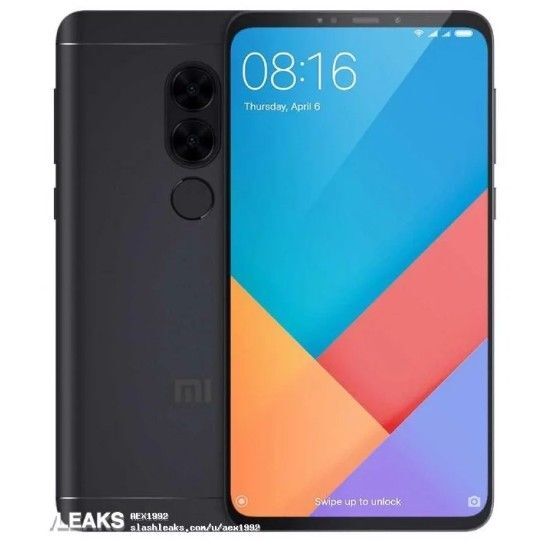 Lộ ảnh thiết kế Redmi Note 5, màn hình 18:9 và camera kép