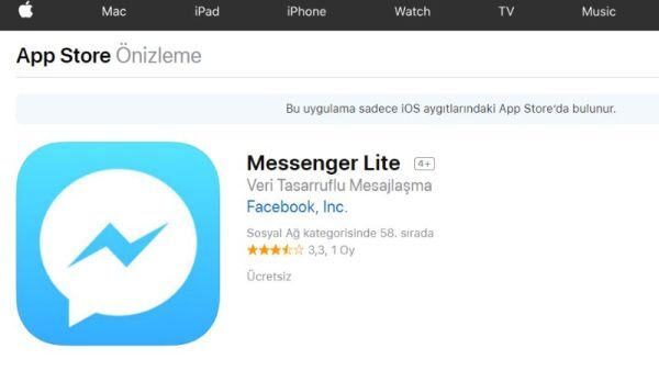 Facebook Messenger Lite 