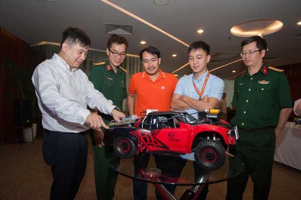 FPT, xe tự hành, cuộc thi cntt, công nghệ xe tự hành, VTV, Cuộc đua số,