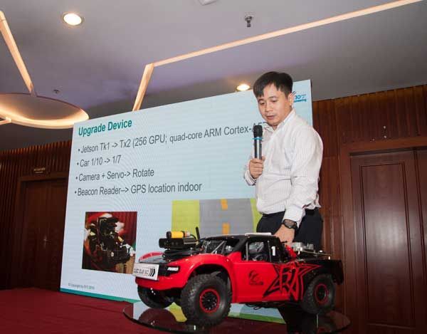FPT, xe tự hành, cuộc thi cntt, công nghệ xe tự hành, VTV, Cuộc đua số,
