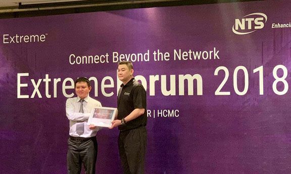 NTS ICT là nhà phân phối chính thức của Extreme Networks tại Việt Nam
