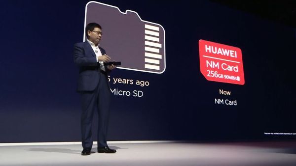 Huawei giới thiệu thẻ nhớ Nano memory card hoàn toàn mới