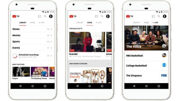 YouTube TV đang tặng thuê bao trả phí 1 tuần sử dụng miễn phí