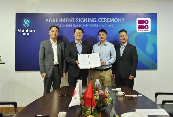 Ví điện tử, ví Momo, vay tiêu dùng, Ngân hàng Shinhan, Shinhan Bank,