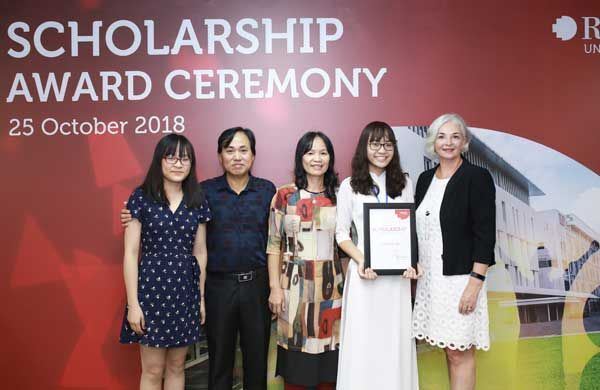 RMIT trao học bổng lên đến 32 tỉ đồng trong năm 2018