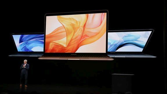 MacBook Air Retina 2018 có viền màn hình mỏng hơn, hỗ trợ Touch ID