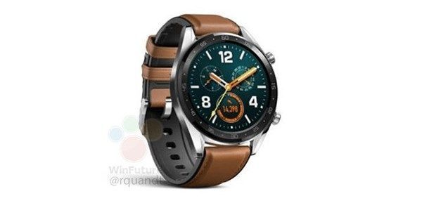 Hình ảnh rò rỉ được khẳng định là của chiếc Huawei Watch GT phiên bản Classic