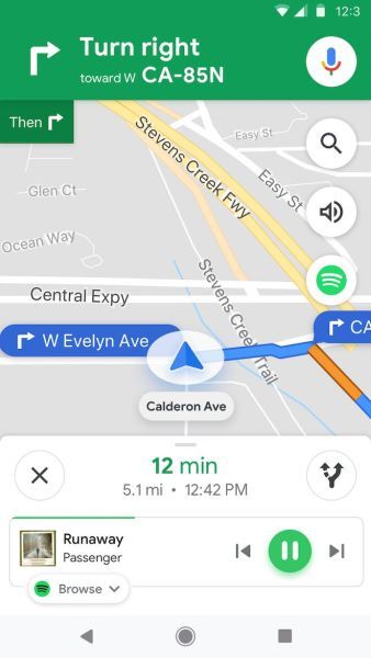 Google Maps tích hợp Spotify để... âm nhạc dẫn dắt hành trình