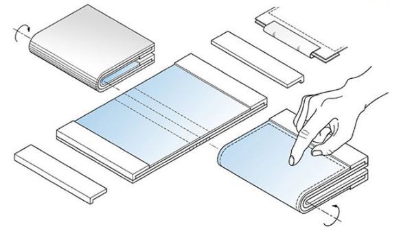 Samsung phát triển máy tính bảng có thể gập lại