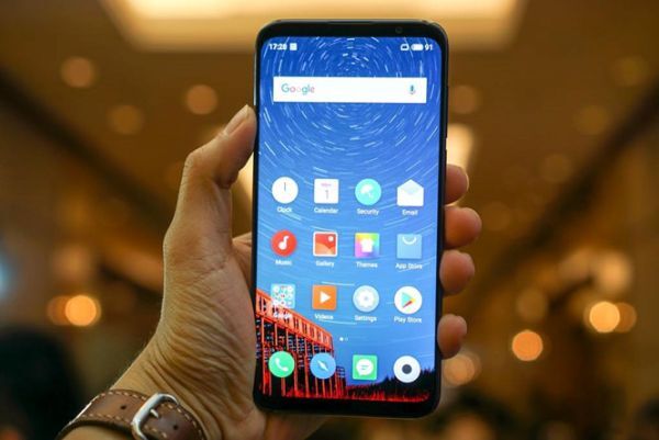 Meizu 16 được trang bị khả năng nhận dạng cảm biến vân tay nhúng trong màn hình