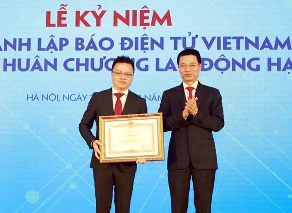 VietnamPlus kỷ niệm 10 năm ngày ra mắt, nhận Huân chương Lao động hạng Nhì