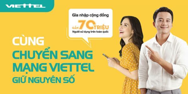 Viettel đã sẵn sàng tiếp nhận các thuê bao chuyển sang mạng Viettel