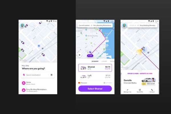 Ứng dụng gọi xe Lyft có cách tận dụng không gian tối ưu