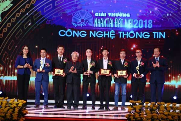 giải thưởng CNTT, Nhân tài Đất Việt, Nhân tài Đất Việt 2018,