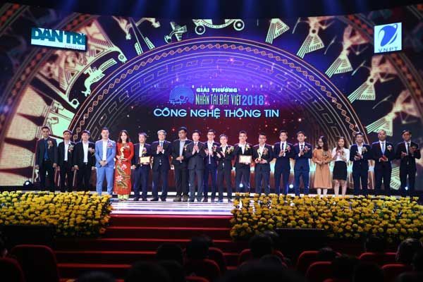 giải thưởng CNTT, Nhân tài Đất Việt, Nhân tài Đất Việt 2018,