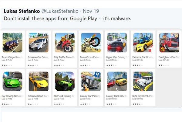 ESET chỉ ra 13 ứng dụng độc hại trên Play Store